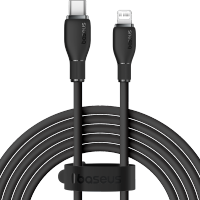 倍思 Q弹系列 快充数据线 Type-C to iP 20W 2m星曜黑