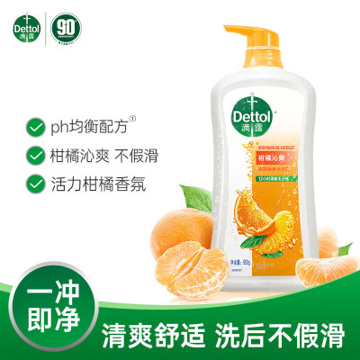 滴露-沐浴露柑橘沁爽950g/瓶