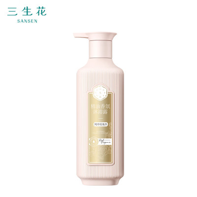 百雀羚三生花精油香氛护肤沐浴露(风中玫瑰香)800ml SSH-0016