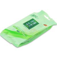 清风茶臻丝宠 茉莉花茶香湿巾 独立包装1片*10包*1提 BWAG101