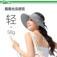 蕉下女士便携空顶渔夫防晒帽GP741随机颜色