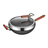 苏泊尔炒锅复合铁CC34YT1