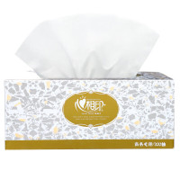 心相印抽纸商用金色盒装2层200抽纸面巾(200抽*36盒)D200