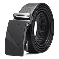 波斯丹顿男士皮带商务休闲自动扣腰带百搭裤带送男友老公爸爸生日礼物 黑色BJ4202251