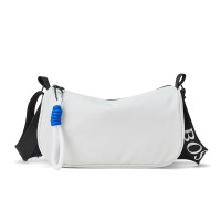 波斯丹顿斜挎百搭单肩包休闲潮流简约男女背包BL1242771 米白色BL1242771