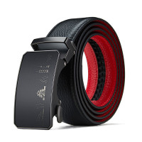 波斯丹顿男士皮带条自动扣牛皮裤腰带潮流正装裤带生日礼物B4231051