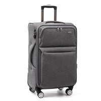 波斯丹顿拉杆箱商务出行旅行箱 灰色 22英寸B9243603-01-22