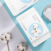 名创优品 厚薄组合装化妆棉[75片+400片][盒装]*3