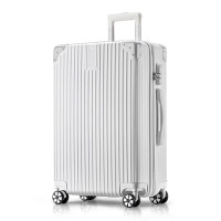 波斯丹顿男女行李箱密码箱 米白色-拉链款 29英寸BJ9204040-04-29
