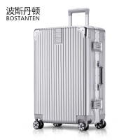 波斯丹顿男女行李箱密码箱 太空银-铝框款 24英寸BJ9204050-22-24