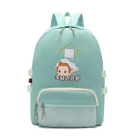 恒源祥(HYX)时尚 小囡双肩包HYX0613XN绿色