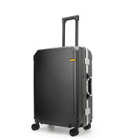 恒源祥(HYX)时尚 机甲铝框箱HYX8057 24英寸黑色