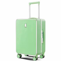 恒源祥(HYX)时尚弗朗什线框旅行箱24英寸HYX8085-24绿色