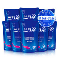 蓝月亮补充套装:亮白增艳薰衣草洗衣液袋装1kg*8 81000845