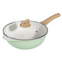 美菱油嘴深煎锅MGJ-LC2803随机颜色