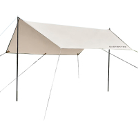 驿客露营天幕(银胶-米白色)-EKH-9018