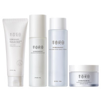 半亩花田盈润保湿经典礼盒四件套(洁面乳60g+保湿水188ml+保湿乳120g+保湿霜50g)