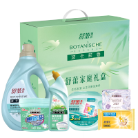 舒蕾植护香氛清洁六件套(洗衣液2kg+洗衣凝珠504g+洁厕液600g+爆炸盐1kg+洗衣皂210g+香皂100g)