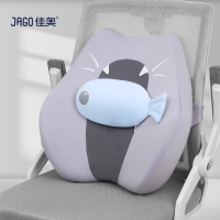 佳奥猫猫靠垫230609J0100MB5灰色靠垫 46*43.5*13.5CM