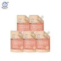白猫3天差旅内衣洁净装白猫植萃香氛内衣洗衣液30g*5袋