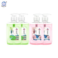 白猫泉の语煎茶清爽健康洗手液300g*2+白猫 泉の语樱花滋润健康洗手液 300g*2瓶