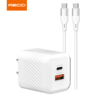 锐思35W氮化镓快速充电器套装 RC83CC随机颜色