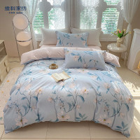 维科家纺LJ亲肤印花四件套-岸芷汀兰200*230cm随机颜色