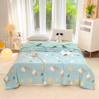 维科家纺雪花双温抑菌夏凉被200*230cm随机颜色