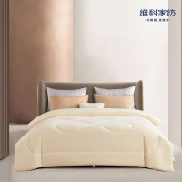 维科家纺吉祥大豆纤维四季被200*230cm随机颜色