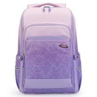 卡拉羊大容量休闲双肩包 CX5098水粉绿科幻