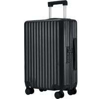 卡拉羊学生旅行箱大容量箱 CX8117-20寸钢琴黑