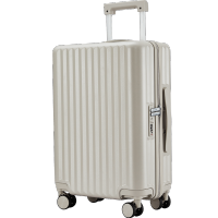 卡拉羊学生旅行箱大容量箱 CX8117-24寸燕麦灰