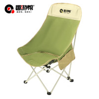 趣游帮户外折叠椅便携高背月亮椅(Q311)