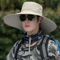 趣游帮超大檐帽顶可拆卸防晒帽(S-2308) 随机颜色