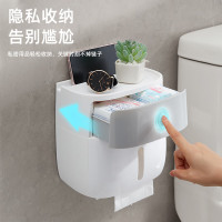 意可可双层纸巾盒E1804随机颜色