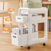 意可可书包置物架(两层落地款)E24039随机颜色