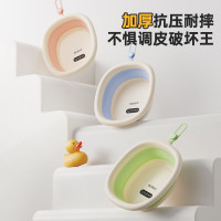 意可可折叠盆-有感温贴-三个装-(蓝色+粉色+绿色)E24098随机颜色