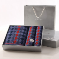 金号提缎花式线毛巾/浴巾/方巾三件套 毛巾G1745(10)/ 浴巾G3745(25) /方巾G6745(6)