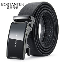 波斯丹顿皮带男士自动扣腰带 黑色B4193011-00