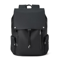 波斯丹顿学院风书包双肩包百搭纯色背包 黑色BJ6232481-00