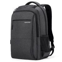 波斯丹顿双肩包商务男士背包大容量书包 灰色BJ6232561-01