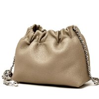 波斯丹顿单肩包女士链条运动包 烟灰色BL1233001-01