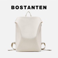 波斯丹顿双肩包学院风侧开口背包 白色B6234781-04