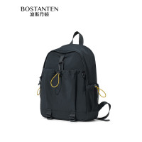 波斯丹顿双肩包轻量化书包户外背包 黑色B6244901-00