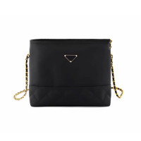 波斯丹顿单肩包女便携小方包链条背包 黑色大号BL1251151ZB-00