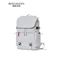 波斯丹顿双肩包大容量休闲背包户外包包 灰色B6251191-01