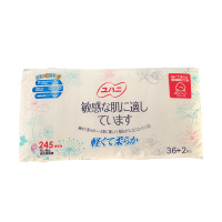 雨姬敏感肌裸感卫生巾棉柔日用245mm36+2片