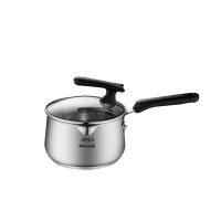 爱仕达 NS16L1Q 威尔士不锈钢复底奶锅 16cm/2.1L
