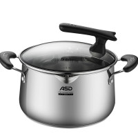 爱仕达 TS20L1Q 威尔士不锈钢复底汤锅 20cm/3.9L