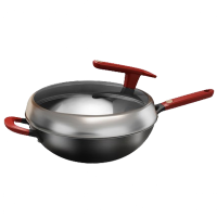 爱仕达 CF32T2Q 钛铁·科技铁锅 32cm